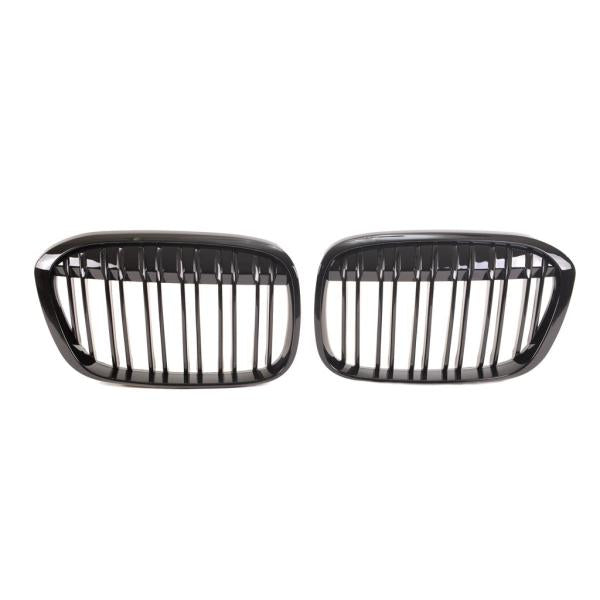 Sportgrill Kühlergrill kompatibel mit passend für BMW X1 F48 14-19 Hochglanz schwarz