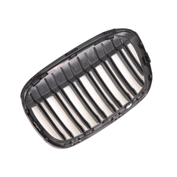 Sportgrill Kühlergrill kompatibel mit passend für BMW X1 F48 14-19 Hochglanz schwarz