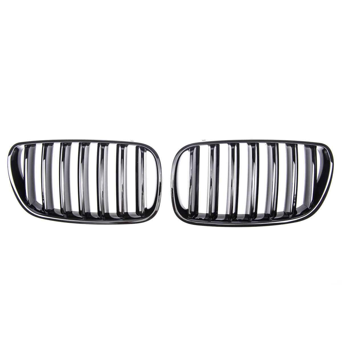Front Grille Single Line Gloss Black passend für BMW X3 E83 2006-2010 – Bild 2