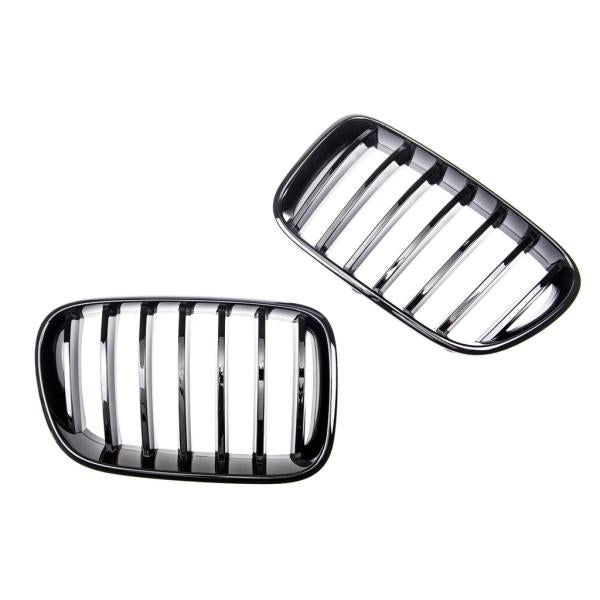 Kühlergrill / Sportgrill Schwarz glanz passend für BMW X3 F25 10-14