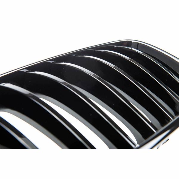 Kühlergrill / Sportgrill Schwarz glanz passend für BMW X3 F25 10-14
