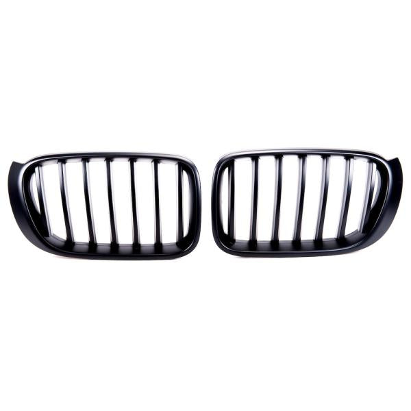 Sport Performance Kühlergrill Schwarz Matt passend für BMW X3 F25 X4 F26 2014