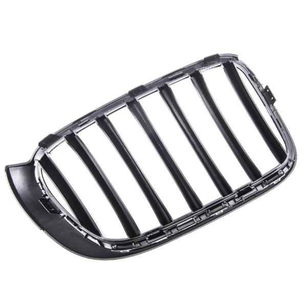 Kühlergrill / Sportgrill Single schwarz glanz passend für BMW X3 F25 X4 F26 14-17