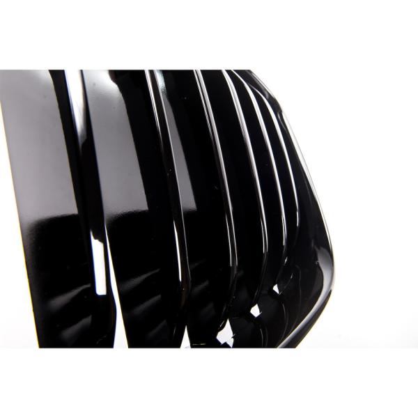 Sportgrill Kühlergrill passend für BMW X3 G01 17-21 Hochglanz schwarz