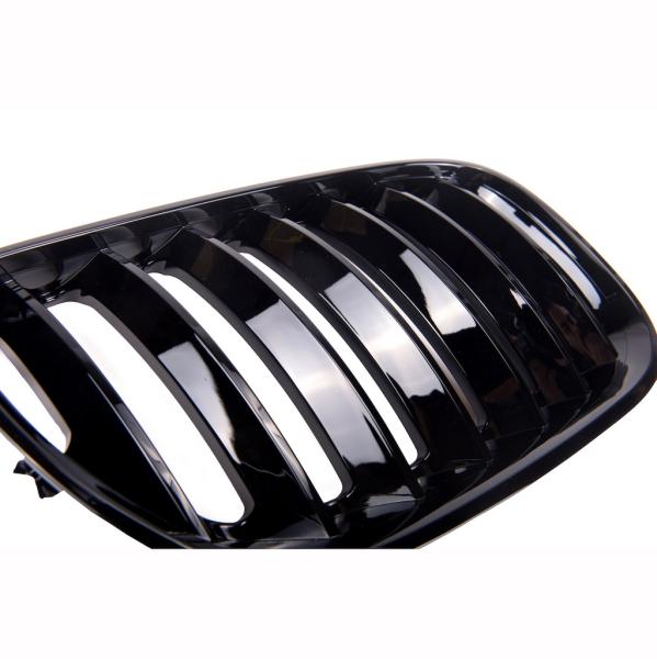 Kühlergrill / Sportgrill Single schwarz glanz passend für BMW X5 E53 03-06