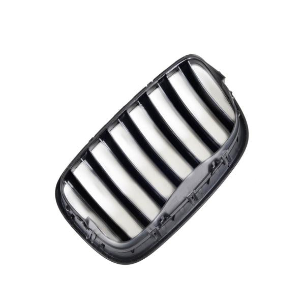 Kühlergrill / Sportgrill schwarz glanz passend für BMW X5 E70 X6 E71 alle Modelle