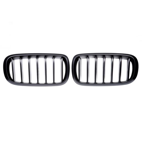 Kühlergrill / Sportgrill Single schwarz Matt passend für BMW X5 F15 X6 F16 13-18
