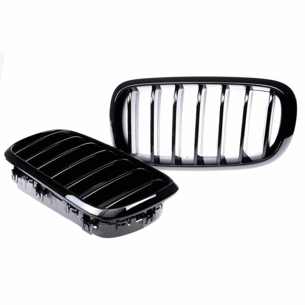 Kühlergrill / Sportgrill schwarz glanz passend für BMW X5 F15 F85 X6 F16 F86