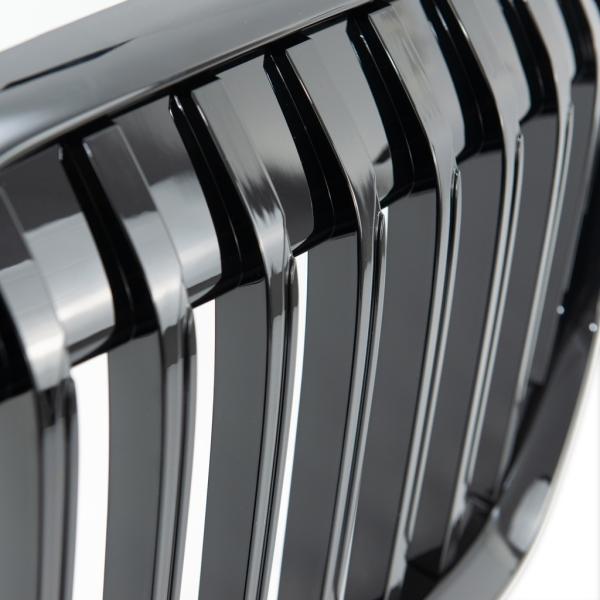 KÜHLERGRILL GRILL FRONTGRILL PASST passend für BMW 7ER G11 G12 LCI AB 19 SCHWARZ GLANZ