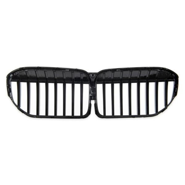 KÜHLERGRILL GRILL FRONTGRILL PASST passend für BMW 7ER G11 G12 LCI AB 19 SCHWARZ GLANZ