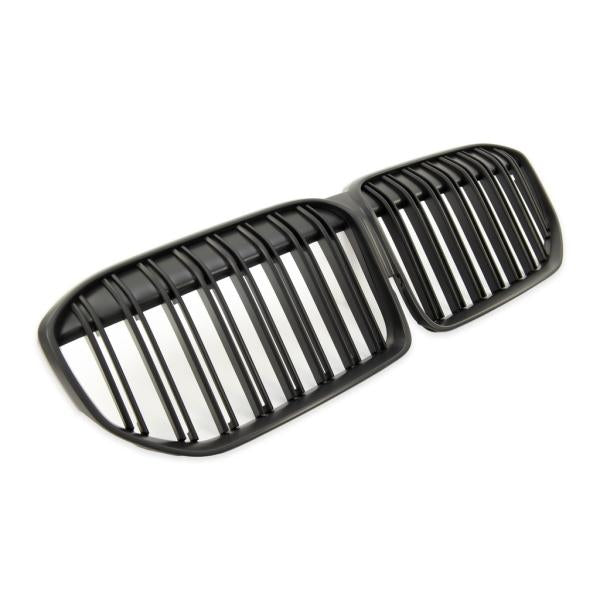 KÜHLERGRILL DOPPELSTEG GRILL PASST passend für BMW 7ER G11 G12 Facelift AB 19 SCHWARZ MATT