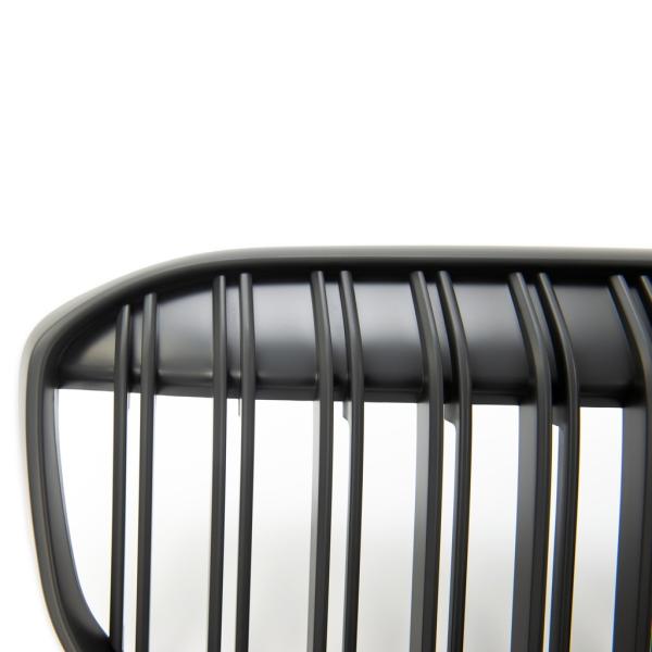 KÜHLERGRILL DOPPELSTEG GRILL PASST passend für BMW 7ER G11 G12 Facelift AB 19 SCHWARZ MATT