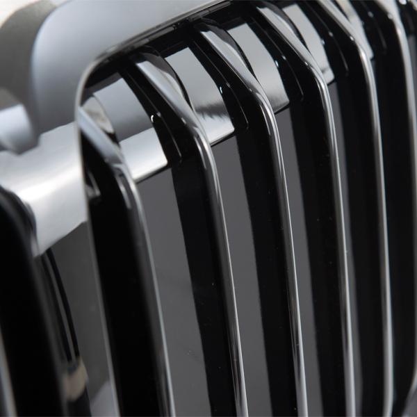 Sport Kühlergrill schwarz hochglanz auch Kamera passt passend für BMW X7 G07