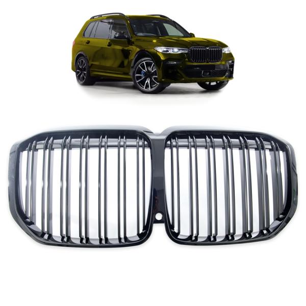 Sportgrill Kühlergrill passend für BMW X7 G07 19-22  schwarz/glanz
