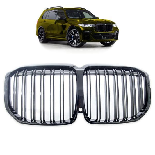 Sportgrill Kühlergrill passend für BMW X7 G07 19-22  schwarz/glanz