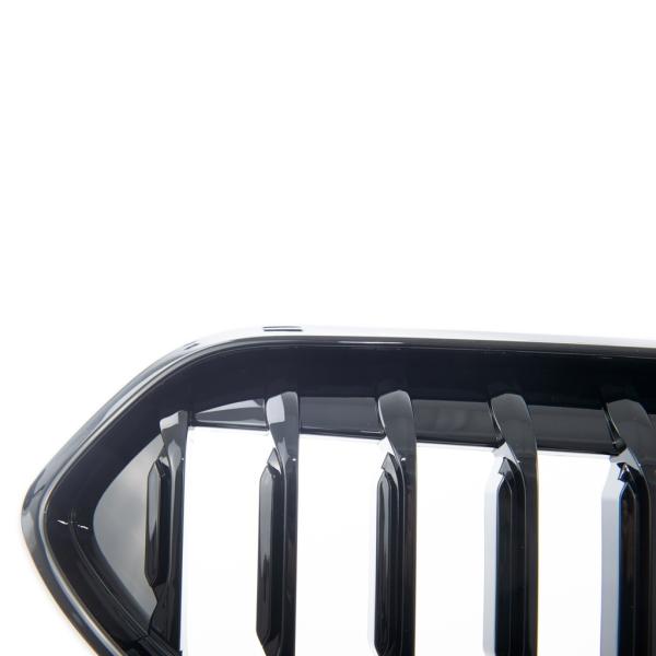 Set Sport Kühlergrill schwarz Glanz passt passend für BMW 2er F44 Grand Coupe