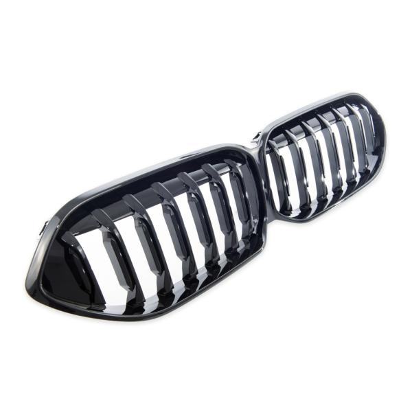 Set Sport Kühlergrill schwarz Glanz passt passend für BMW 2er F44 Grand Coupe