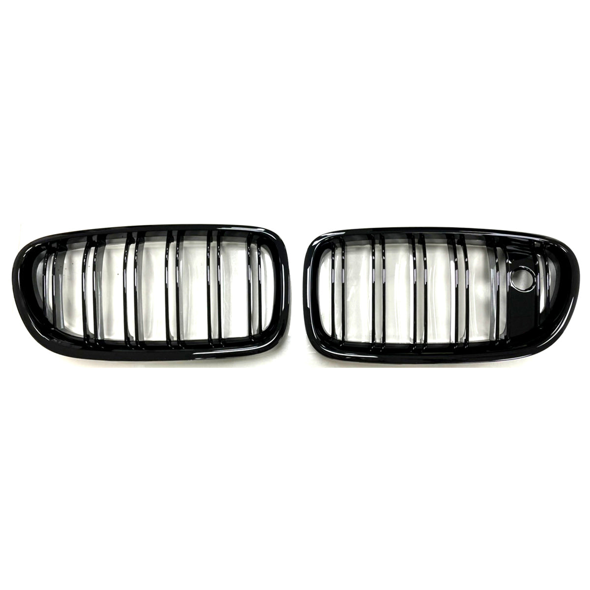 Gloss Black Dual Line Grille passend für BMW 5 Series F10 F11 2010-2018 – Bild 2