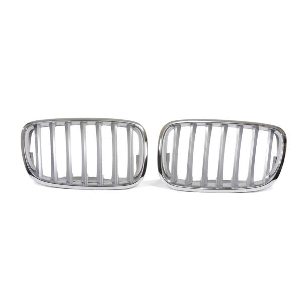 Kühlergrill / Sportgrill chrom passend für BMW X5 E70 X6 E71 E72  08-14 alle Modelle
