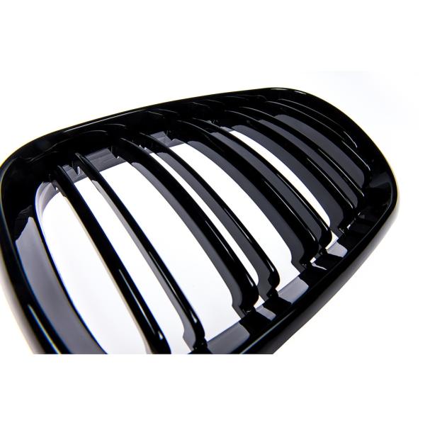 Sportgrill Kühlergrill kompatibel mit passend für BMW X5 E53 / 00-03 glanz schwarz