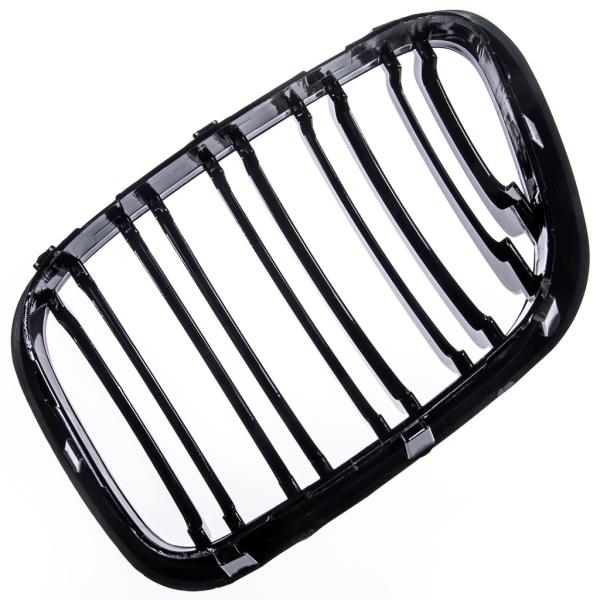 Sportgrill Kühlergrill kompatibel mit passend für BMW X5 E53 / 00-03 glanz schwarz