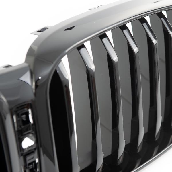 Sportgrill Kühlergrill kompatibel mit passend für BMW X3 G01 / X4 G02 21- glanz schwarz