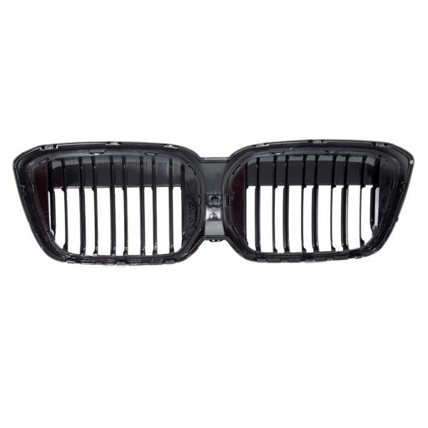 Sportgrill Kühlergrill kompatibel mit passend für BMW iX3 G08 21- glanz schwarz