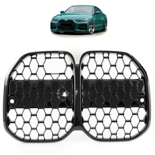 Sport-Performance Kühlergrill Schwarz Glanz für ACC passend für BMW 4er G22 G23 auch M