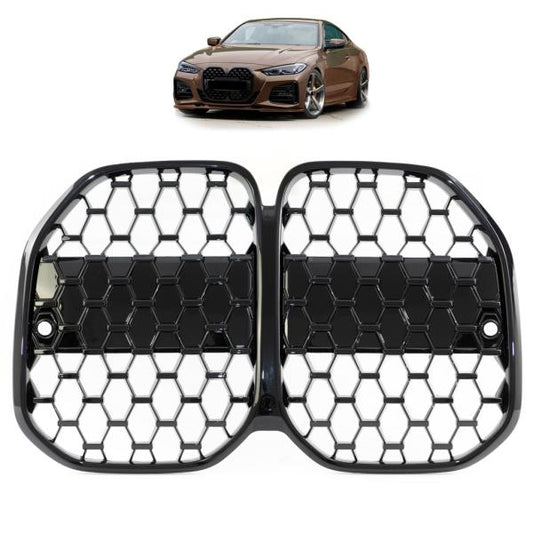 Sport-Performance Kühlergrill Schwarz Glanz ohne ACC passend für BMW 4er G22 G23 auch M