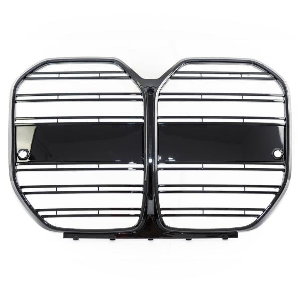 Sport Doppelsteg Kühlergrill Schwarz Glanz ohne ACC passend für BMW 4er G26 Gran Coupe