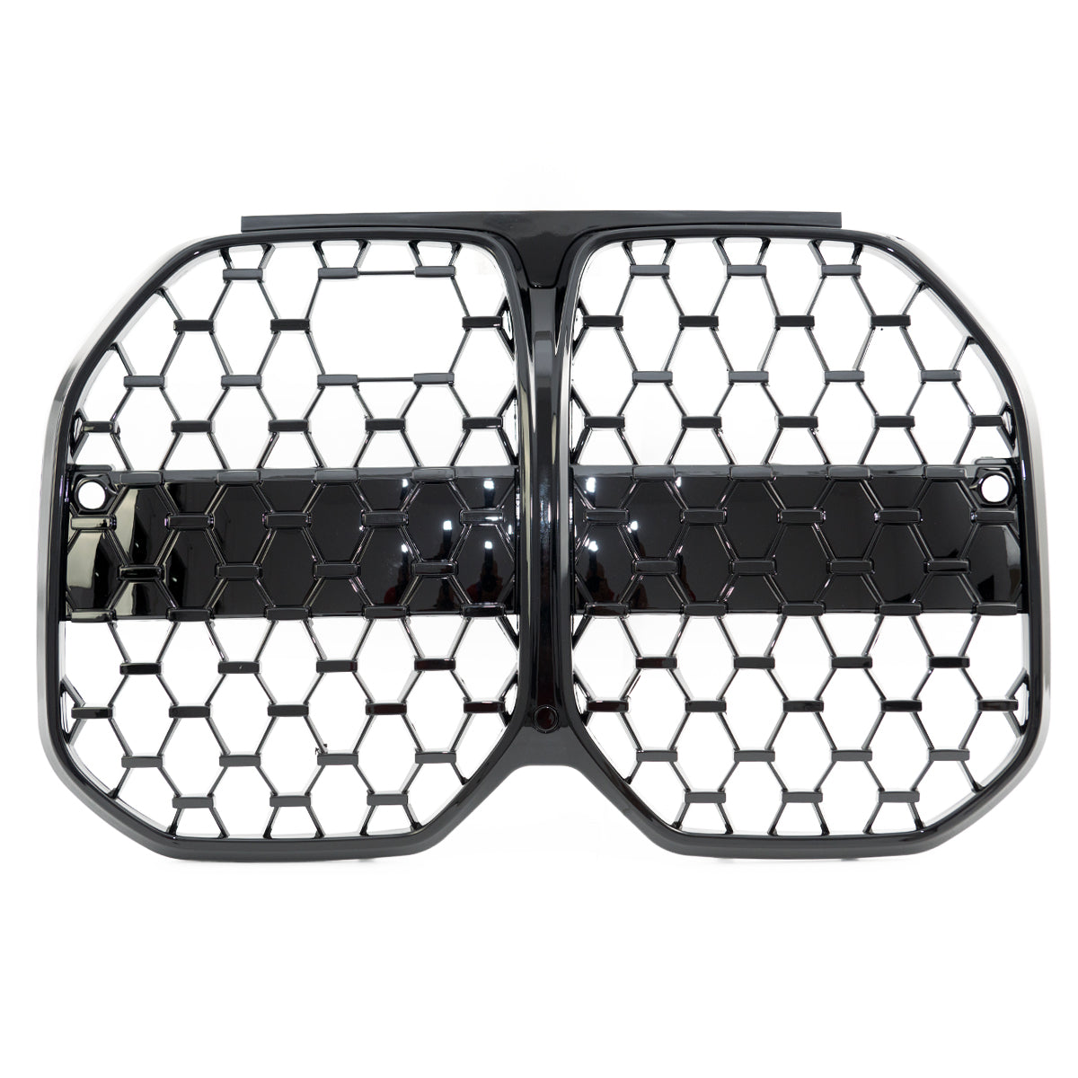 Gloss Black Front Grille with ACC passend für BMW 4 Series G26 2021+ – Bild 2