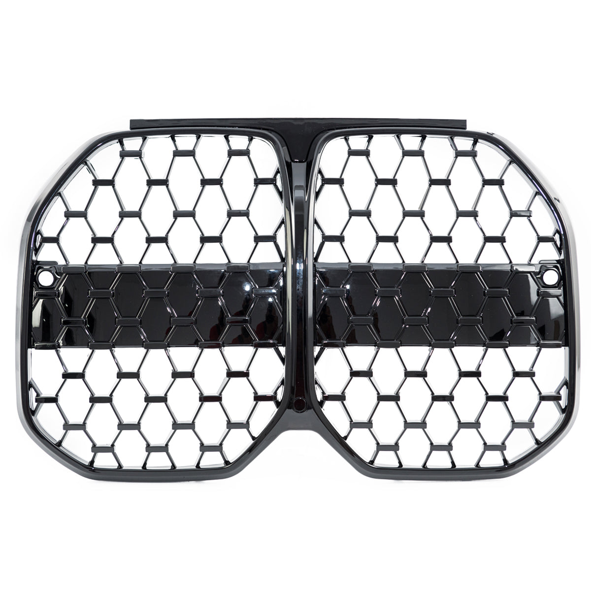Front Grille Gloss Black passend für BMW 4 Series G26 Gran Coupe 2021->> – Bild 2