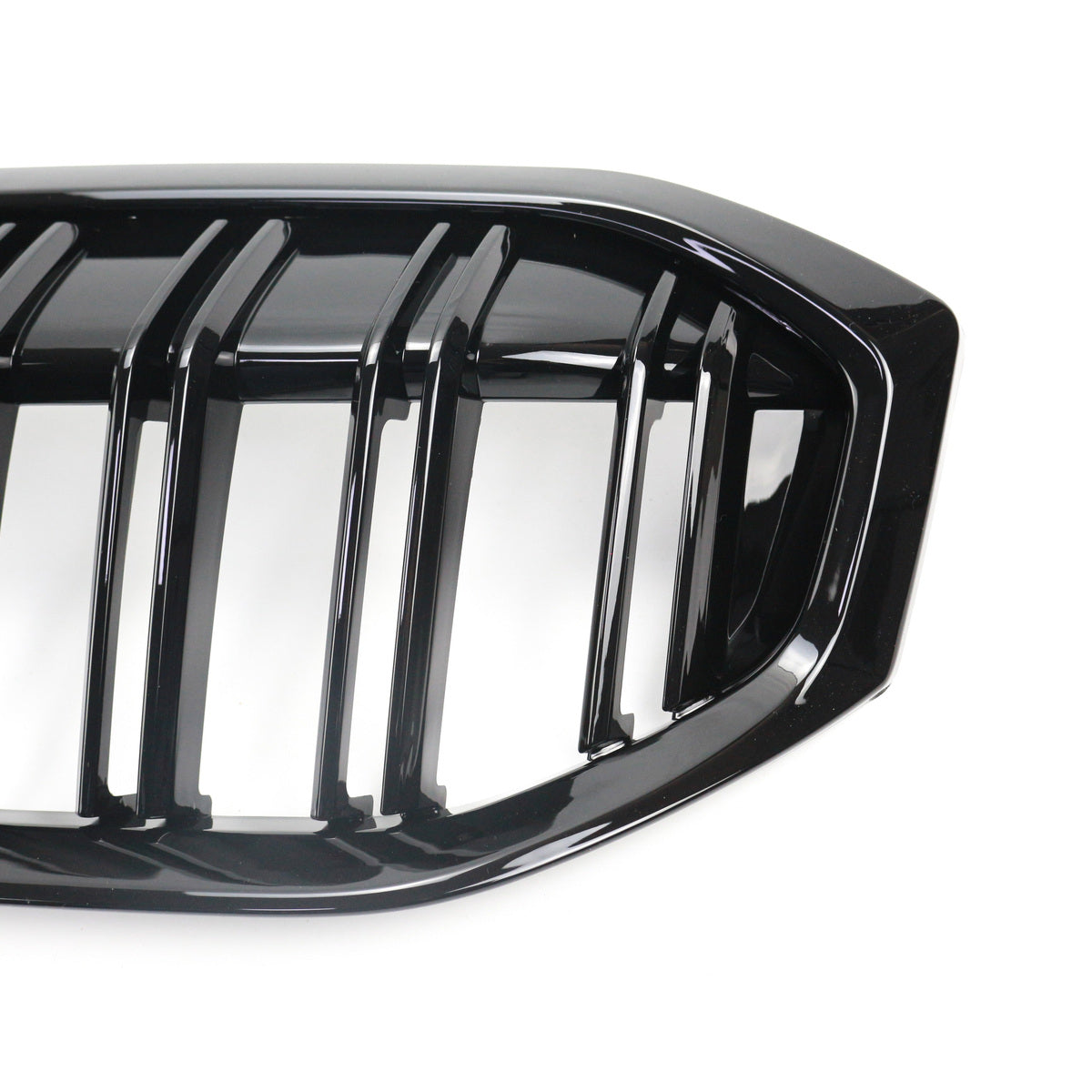 Front Grille Gloss Black Dual Line passend für BMW 3 Series G20 G21 2022- – Bild 4