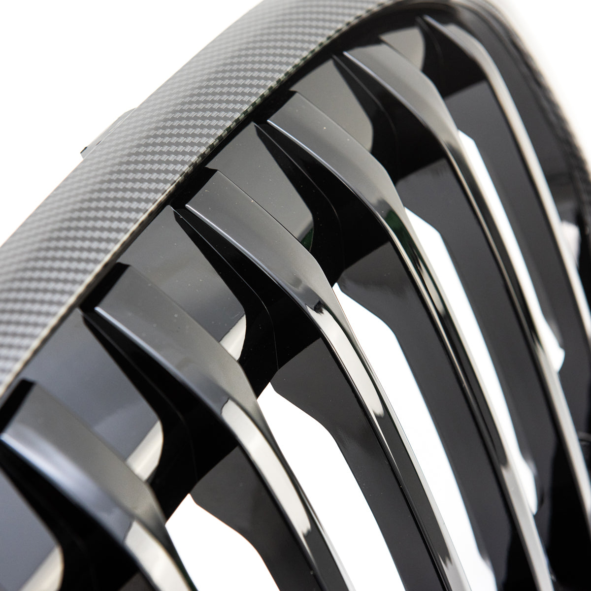 Carbon Look Single Line Grille passend für BMW X1 (F48) 2019-2022 – Bild 4