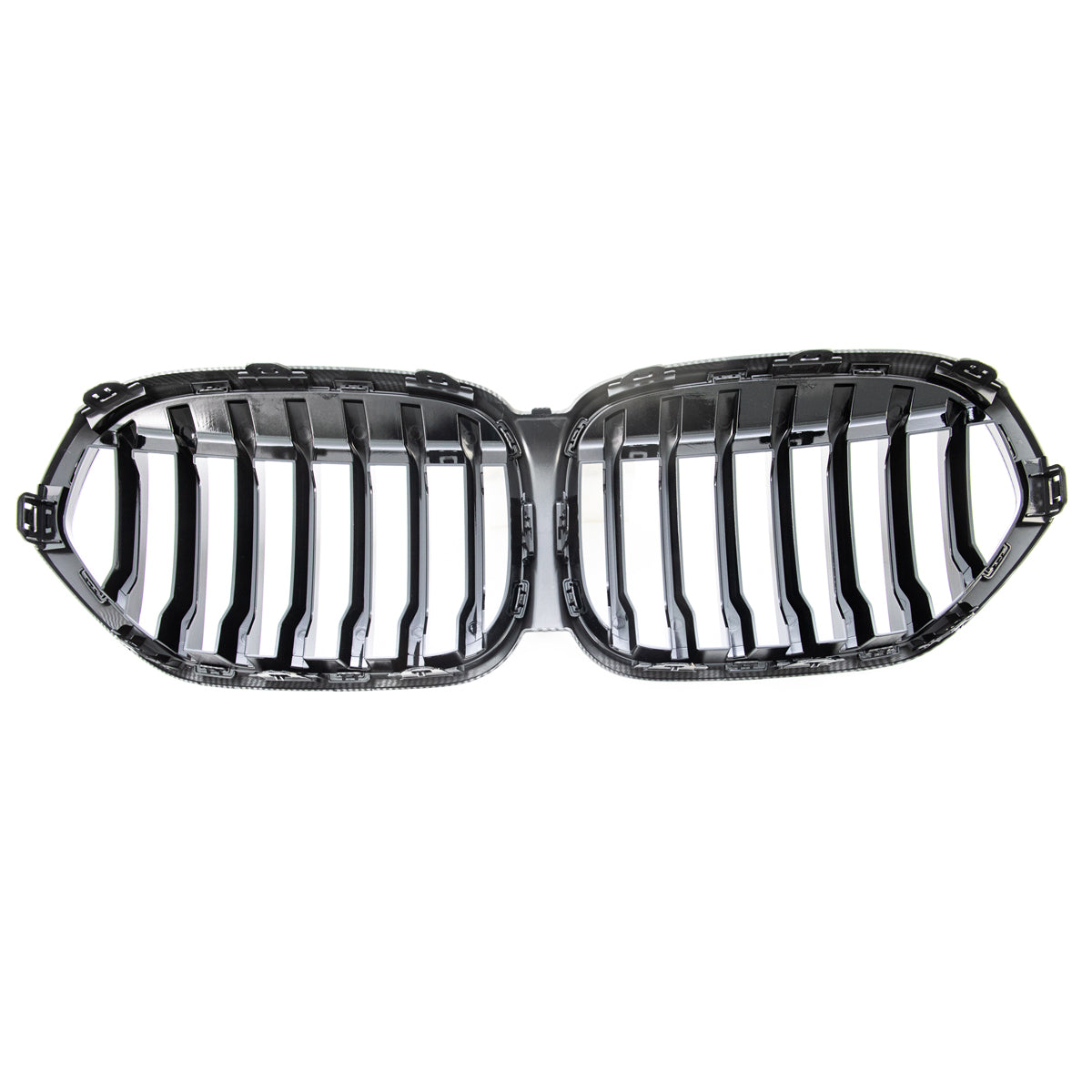 Carbon Look Single Line Grille passend für BMW X1 (F48) 2019-2022 – Bild 5