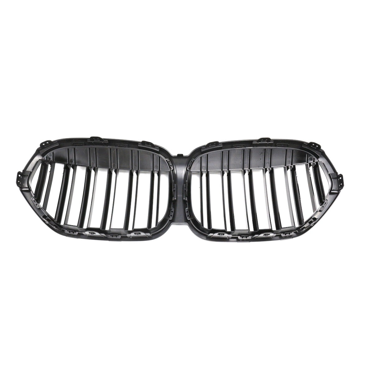passend für BMW X1 F48 LCI 2019-2022 Gloss Black Double Line Front Grille – Bild 6