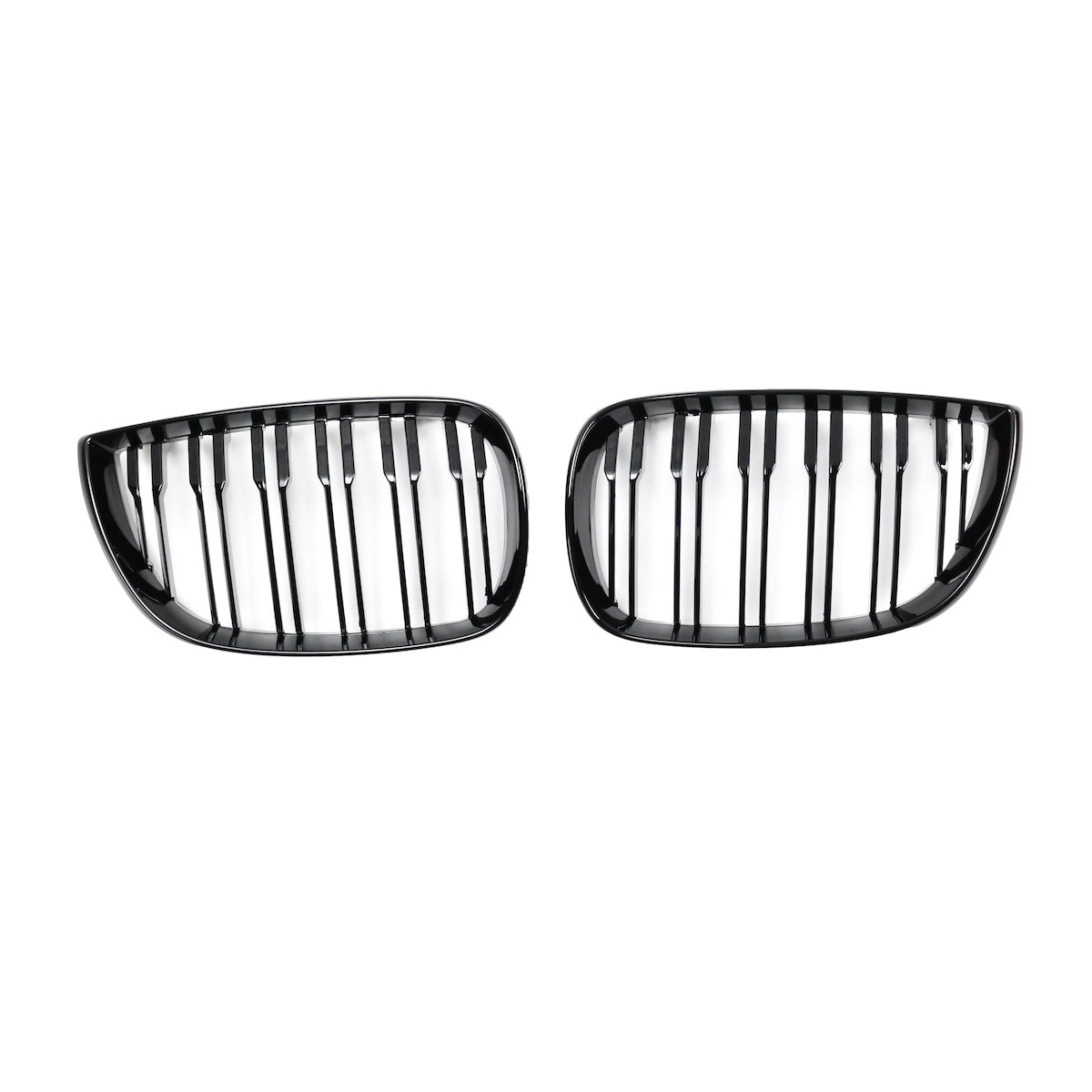 Front Grille Gloss Black Dual Line passend für BMW 1 Series E81 E87 2004-2007 – Bild 2