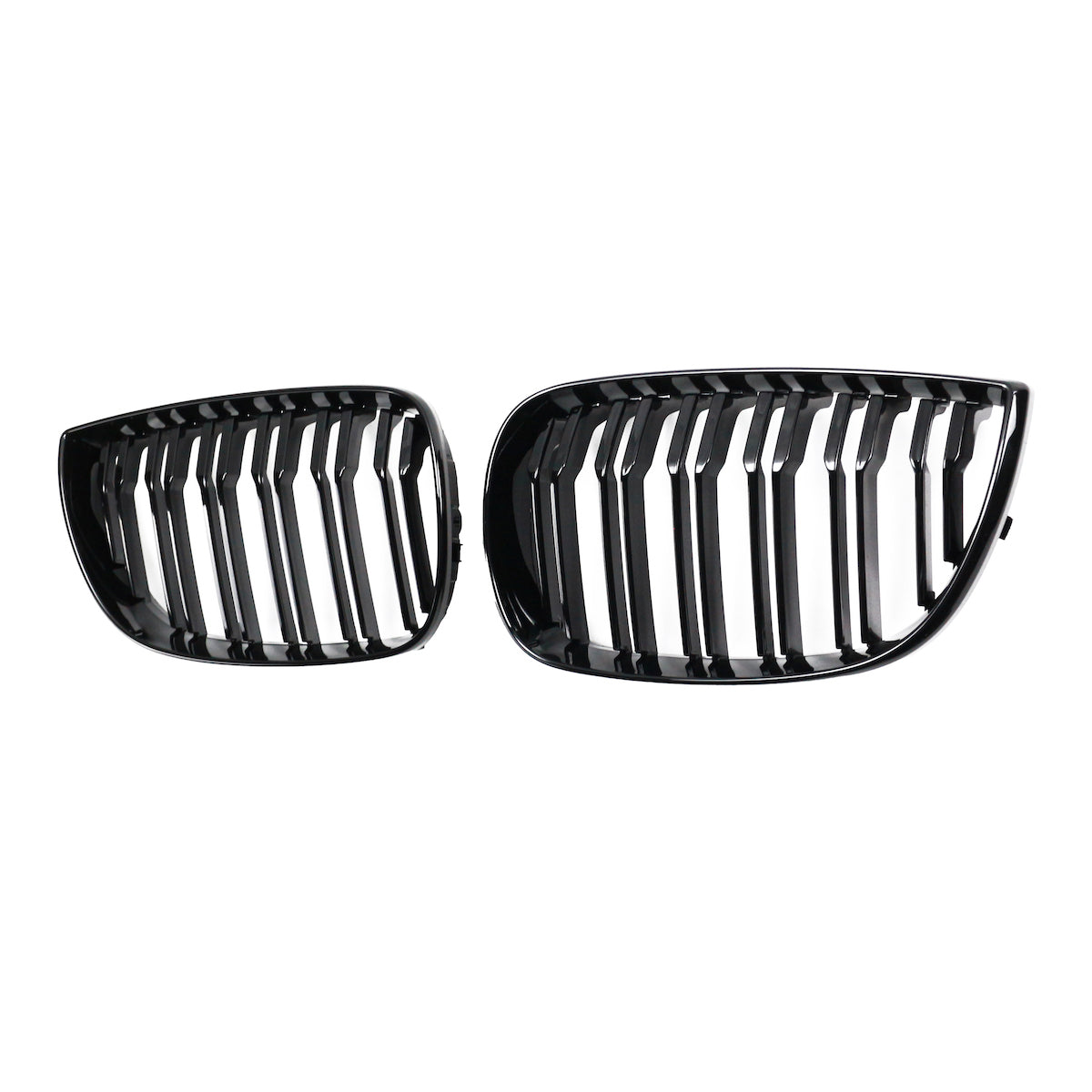 Front Grille Gloss Black Dual Line passend für BMW 1 Series E81 E87 2004-2007 – Bild 3