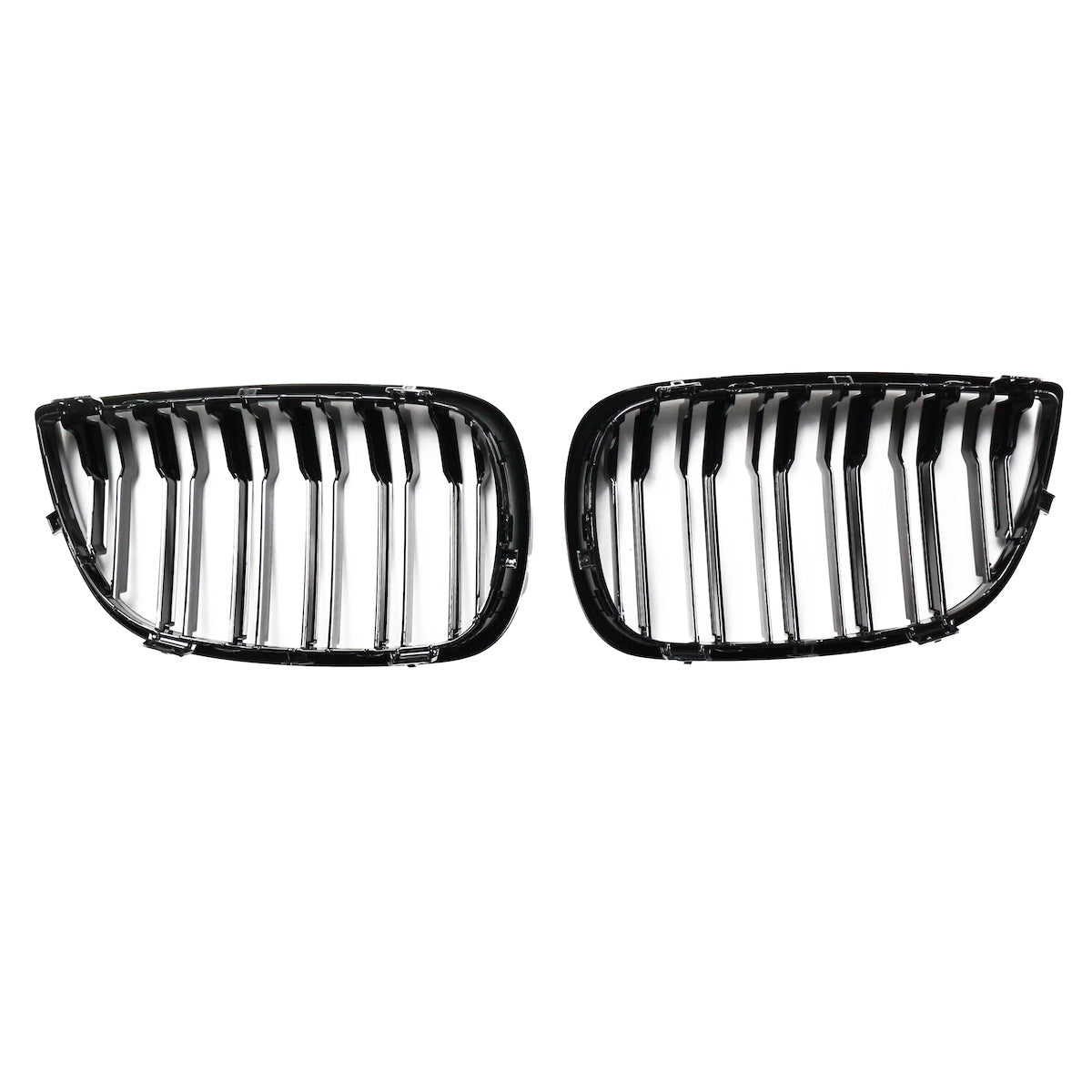 Front Grille Gloss Black Dual Line passend für BMW 1 Series E81 E87 2004-2007 – Bild 5