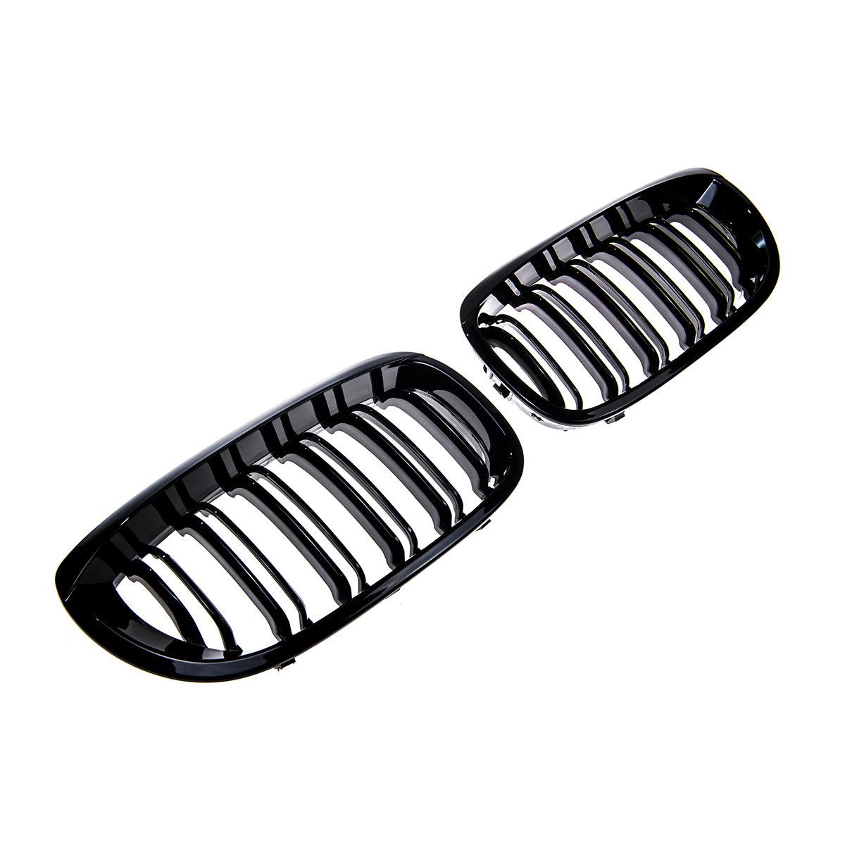 Front Grille Gloss Black Dual Line passend für BMW 3 Series E46 2003-2007 – Bild 3