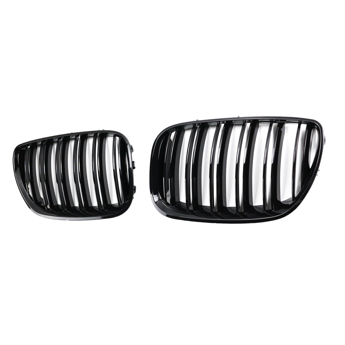 Front Grille Gloss Black Dual Line passend für BMW X5 E53 2003-2006 – Bild 3