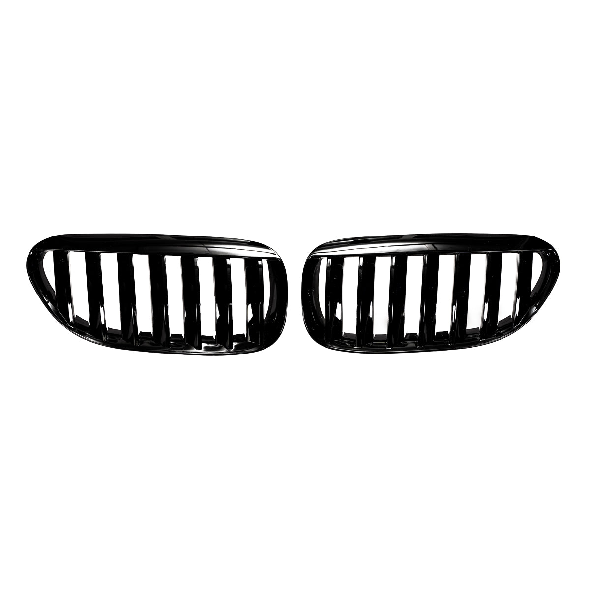 Front Grille Single Line Gloss Black passend für BMW 6 Series E63 E64 2003-2010 – Bild 2