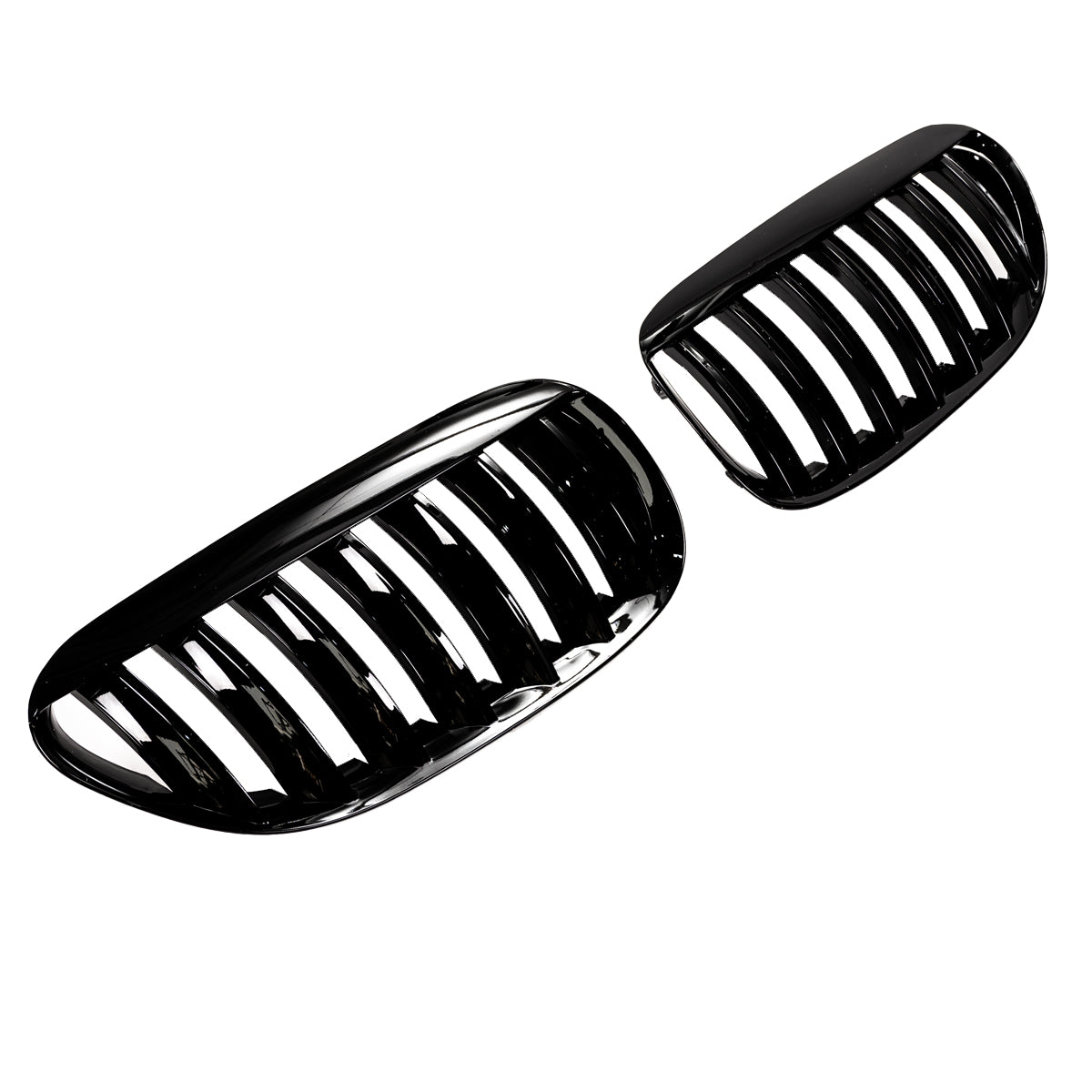 Front Grille Single Line Gloss Black passend für BMW 6 Series E63 E64 2003-2010 – Bild 3