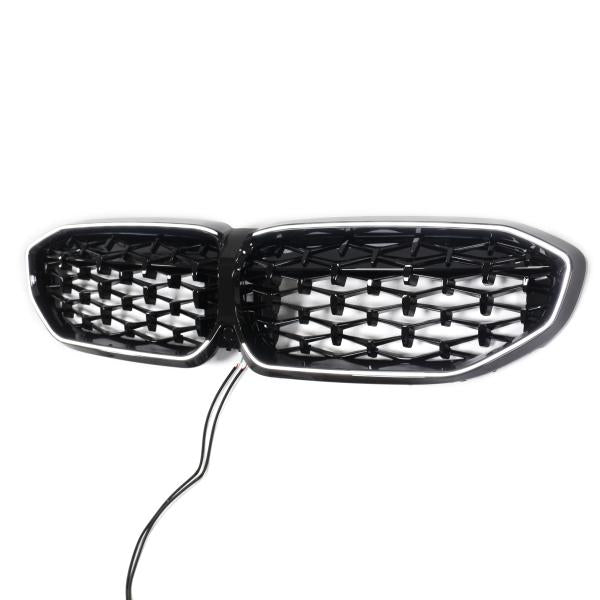 LED-Kühlergrill  Schwarz Glanz passt passend für BMW 3er G20 G21 19-22