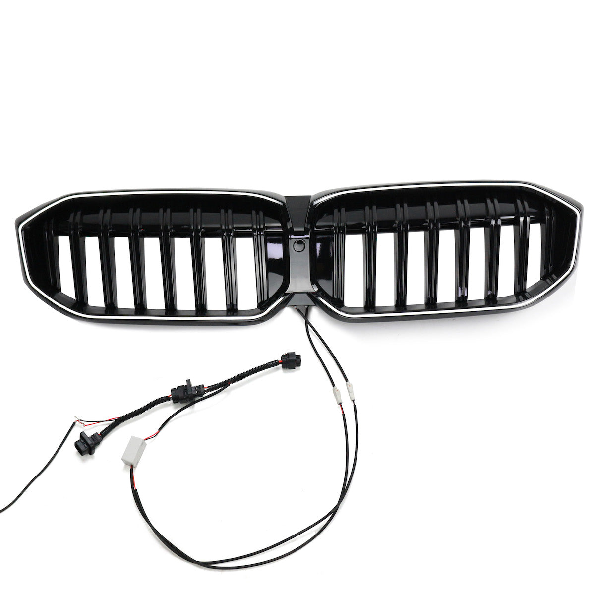LED Single Slat Gloss Black Grille passend für BMW 3 Series G20 LCI 2023+ – Bild 2