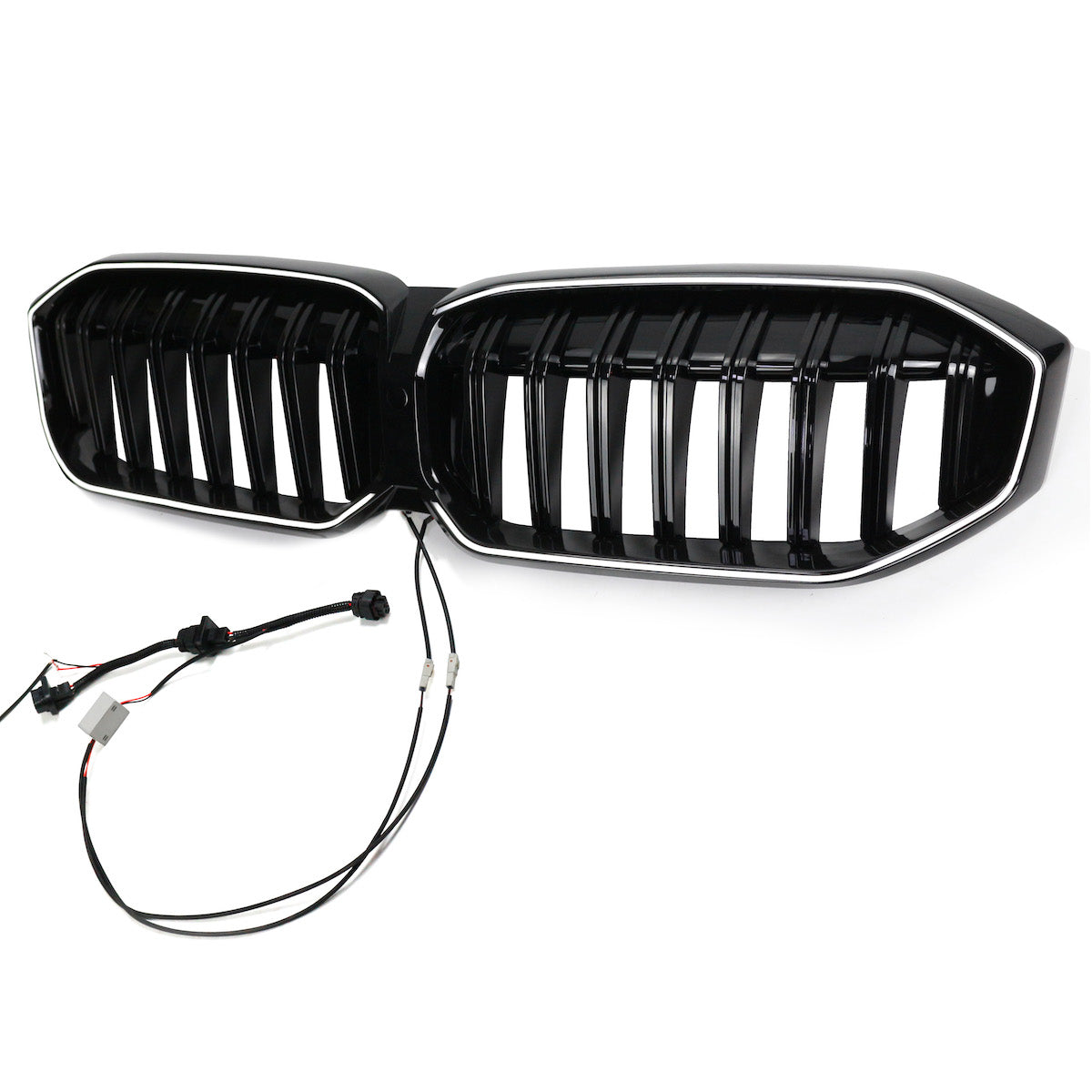 LED Single Slat Gloss Black Grille passend für BMW 3 Series G20 LCI 2023+ – Bild 3