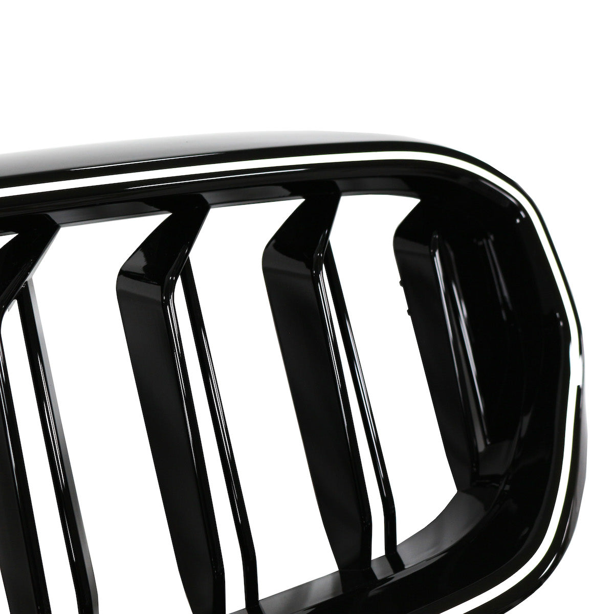LED Twin Slat Gloss Black Grille passend für BMW 5 Series G30 G31 2020-2023 – Bild 4
