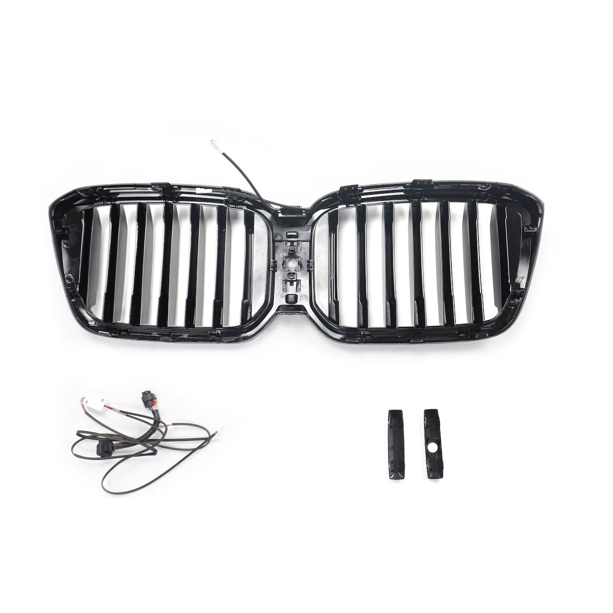 LED Single Slat Gloss Black Grille passend für BMW X3 G01 LCI 2023+ – Bild 3