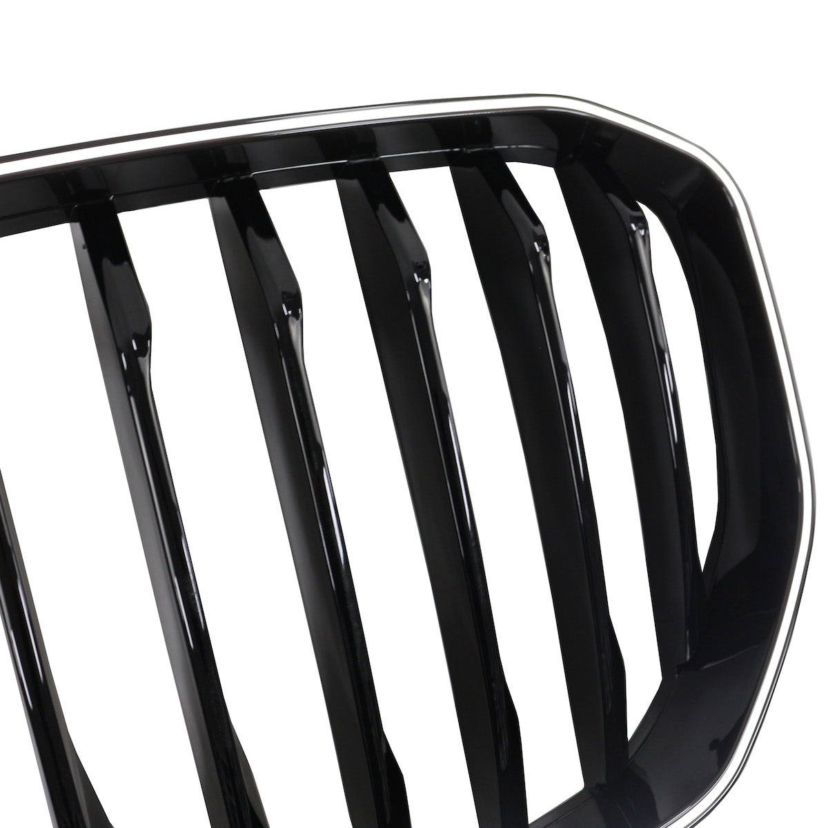LED Single Slat Gloss Black Front Grille passend für BMW X5 G05 2019-Present – Bild 5