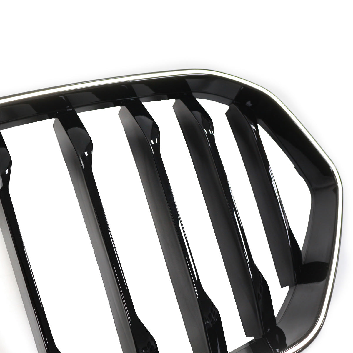 LED Single Slat Gloss Black Grille passend für BMW X6 G06 2019-2023 – Bild 2